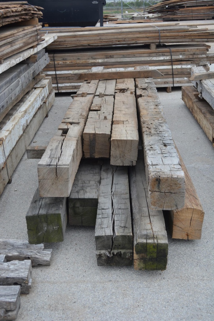 Reclaimed Hand Hewn Beams